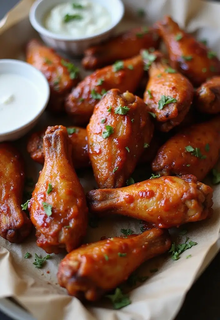 25 BBQ Chicken Wing Recipes That Deserve a Spot at Game Night - 1. Classic BBQ Chicken Wings