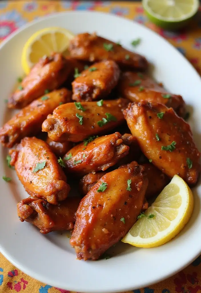 25 BBQ Chicken Wing Recipes That Deserve a Spot at Game Night - 5. Lemon Pepper BBQ Wings