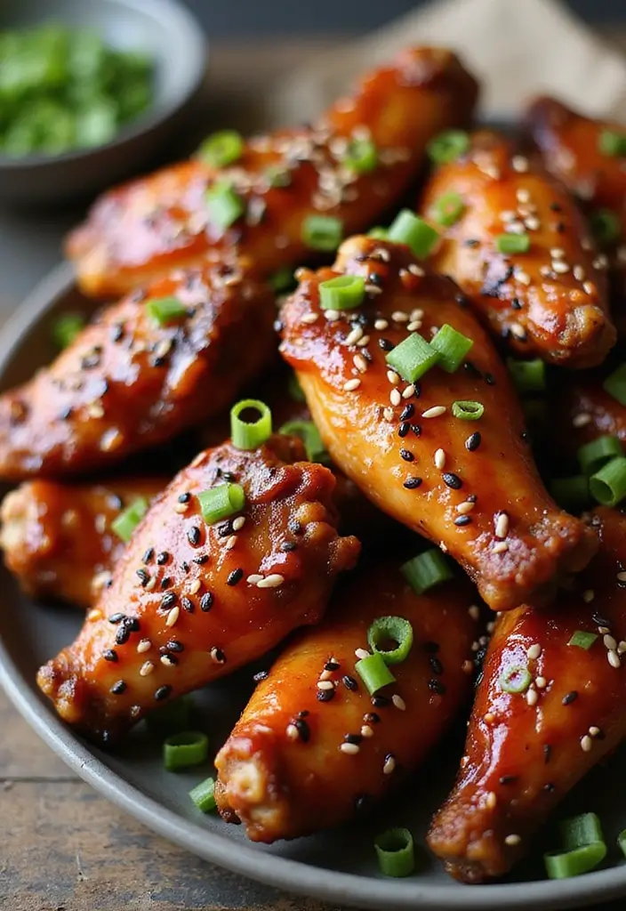 25 BBQ Chicken Wing Recipes That Deserve a Spot at Game Night - 7. Teriyaki BBQ Wings
