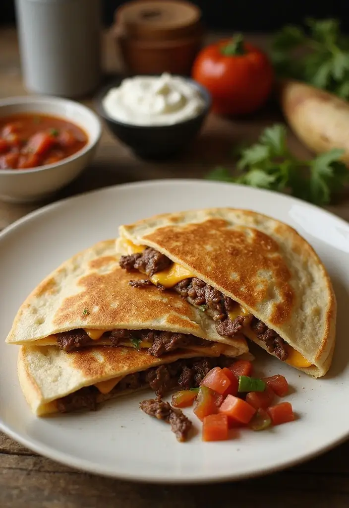 25 Cheesy Steak Quesadilla Recipes That Ooze with Goodness - 1. Classic Steak Quesadilla