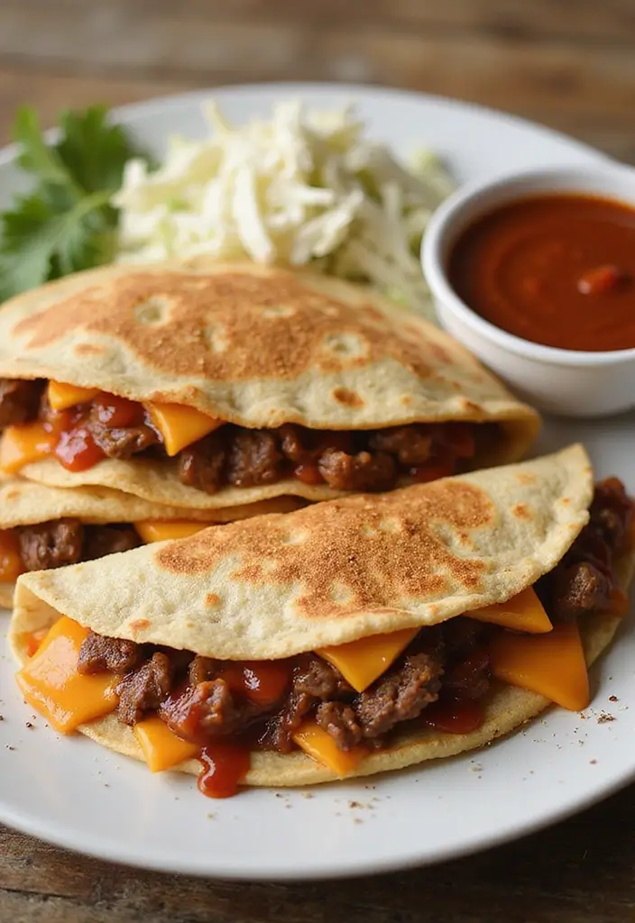 25 Cheesy Steak Quesadilla Recipes That Ooze with Goodness - 4. BBQ Steak Quesadilla