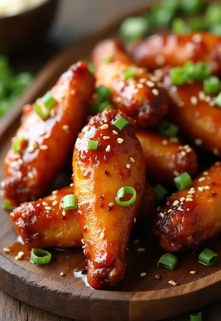 25 Honey Garlic Chicken Recipes Sweet Enough to Steal the Show - 1. Sticky Honey Garlic Chicken Wings