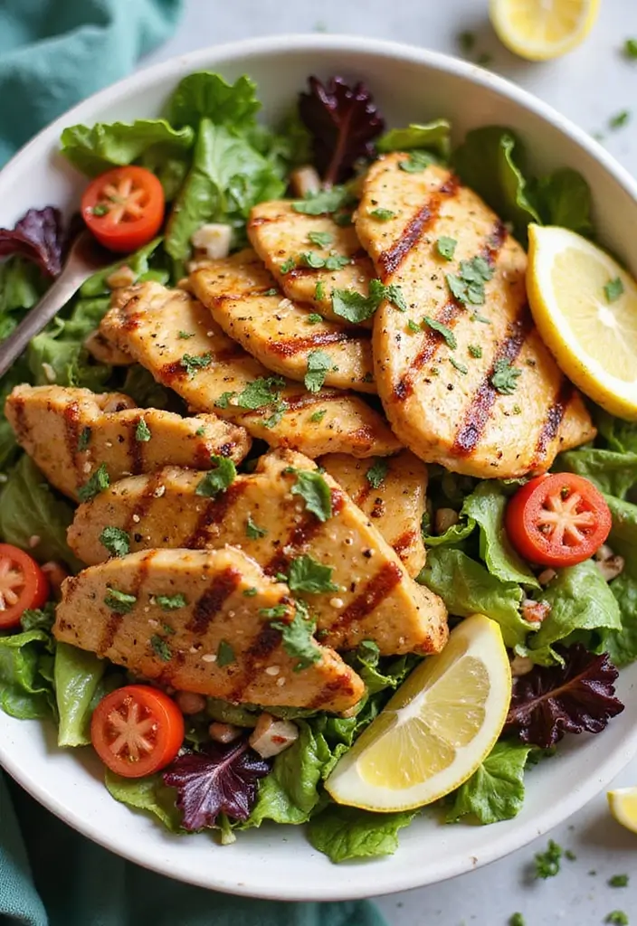 25 Honey Garlic Chicken Recipes Sweet Enough to Steal the Show - 14. Honey Garlic Chicken Salad