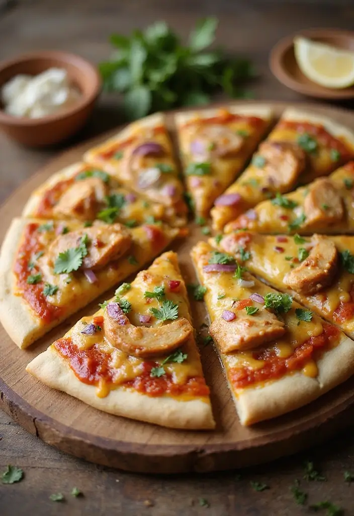 25 Honey Garlic Chicken Recipes Sweet Enough to Steal the Show - 15. Honey Garlic Chicken Pizza