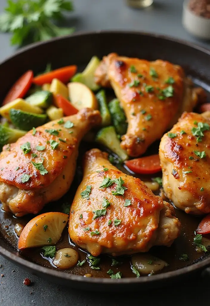 25 Honey Garlic Chicken Recipes Sweet Enough to Steal the Show - 2. Honey Garlic Chicken Thighs