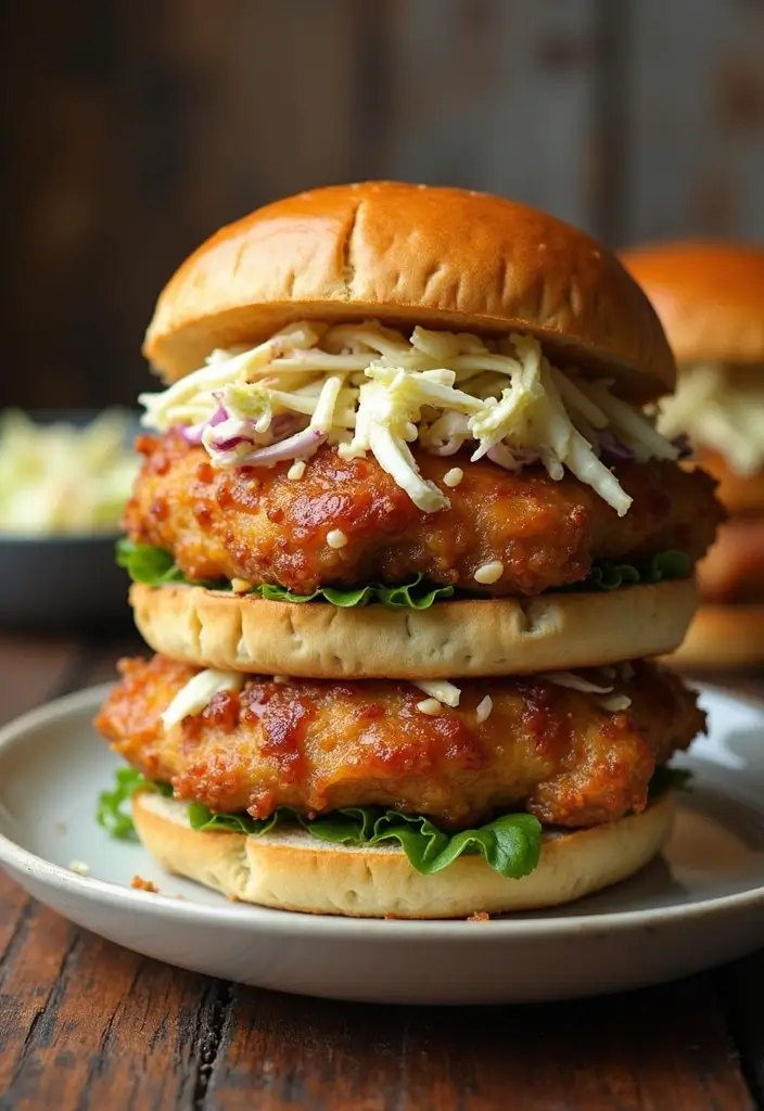 25 Honey Garlic Chicken Recipes Sweet Enough to Steal the Show - 21. Honey Garlic Chicken Sandwiches