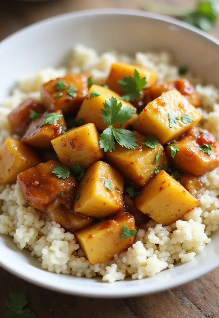 25 Honey Garlic Chicken Recipes Sweet Enough to Steal the Show - 8. Honey Garlic Chicken with Pineapple