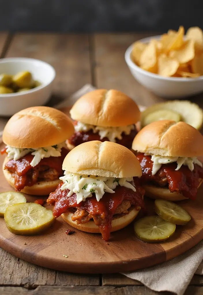 26 BBQ Pork Recipes That Keep Family Nights Exciting - 22. BBQ Pork Sliders