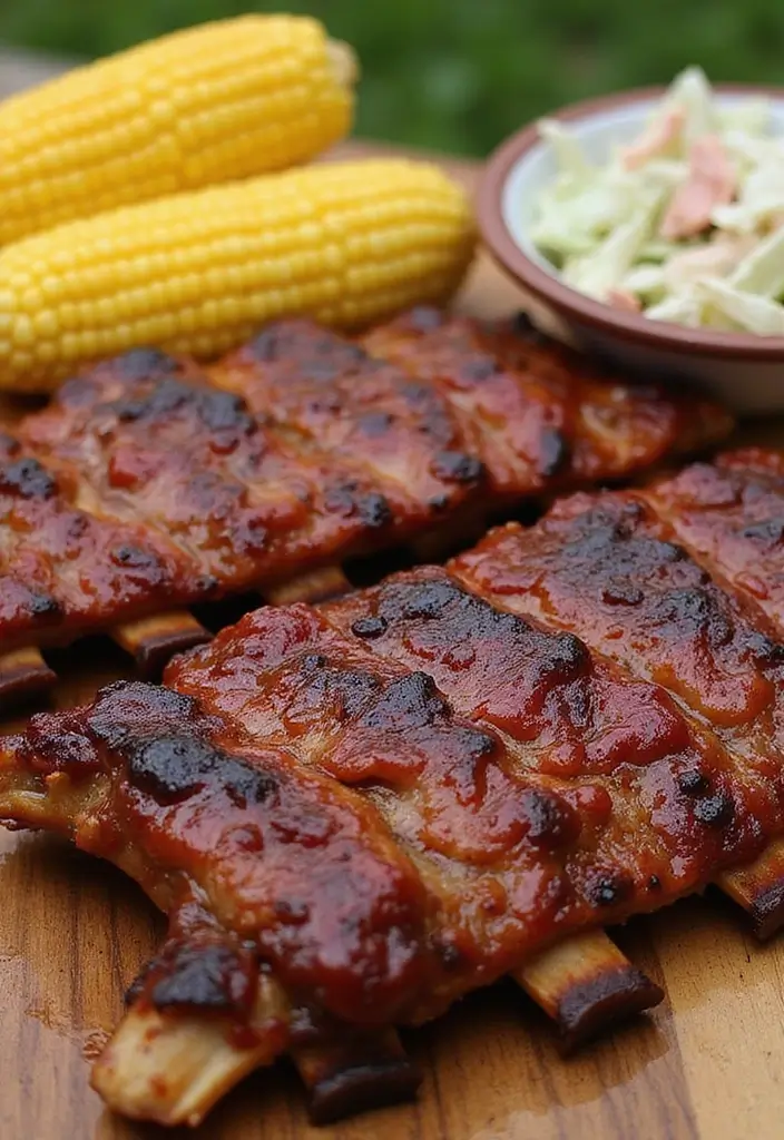 26 BBQ Pork Recipes That Keep Family Nights Exciting - 3. BBQ Pork Ribs with Homemade Sauce