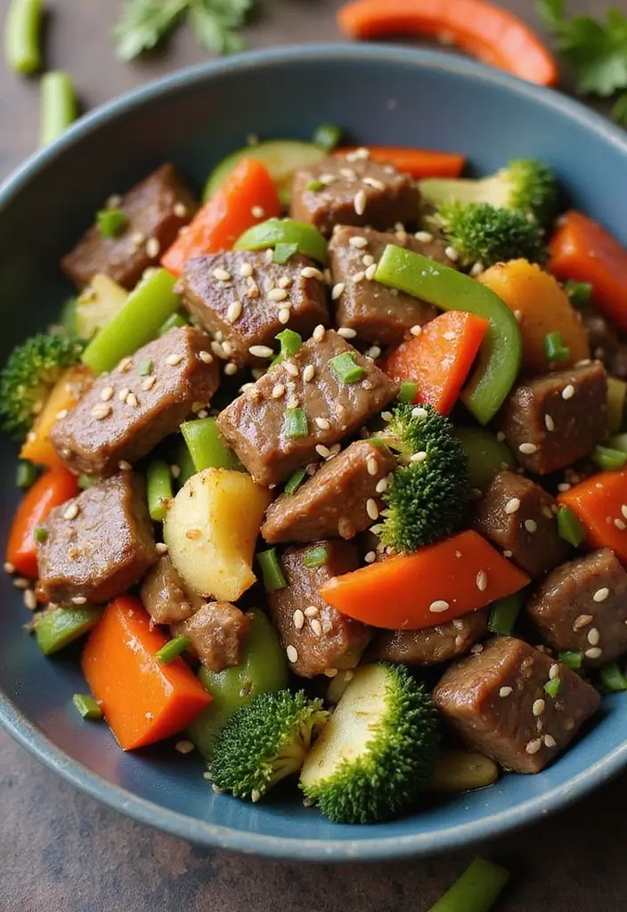26 Beef Skillet Recipes That Nail Flavor Without Fuss - 13. Beef and Vegetable Stir-Fry
