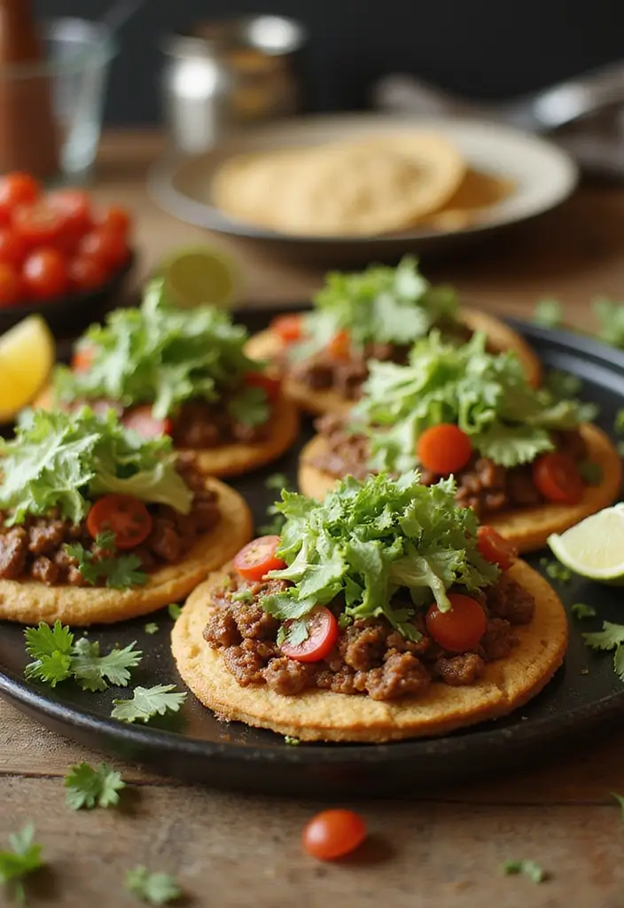 26 Beef Skillet Recipes That Nail Flavor Without Fuss - 17. Beef Tostadas Skillet