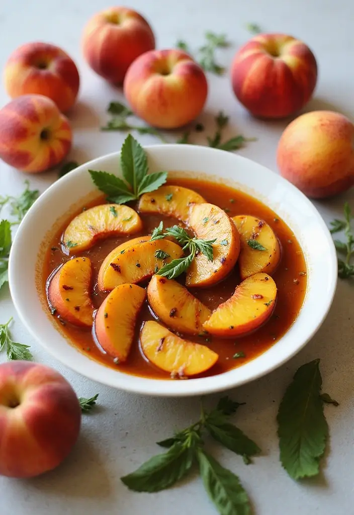 26 Flavor-Packed Chicken Marinades That Change Everything - 23. Grilled Peach Marinade