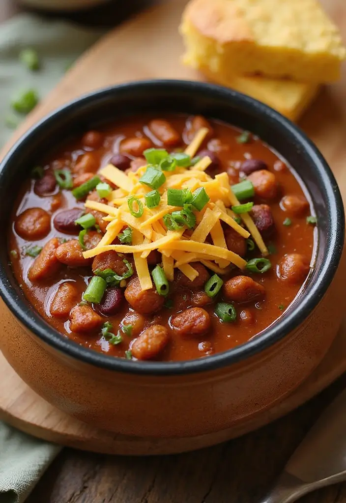 26 Ground Pork Recipes That Turn Simple Into Spectacular - 18. Pork and Bean Chili