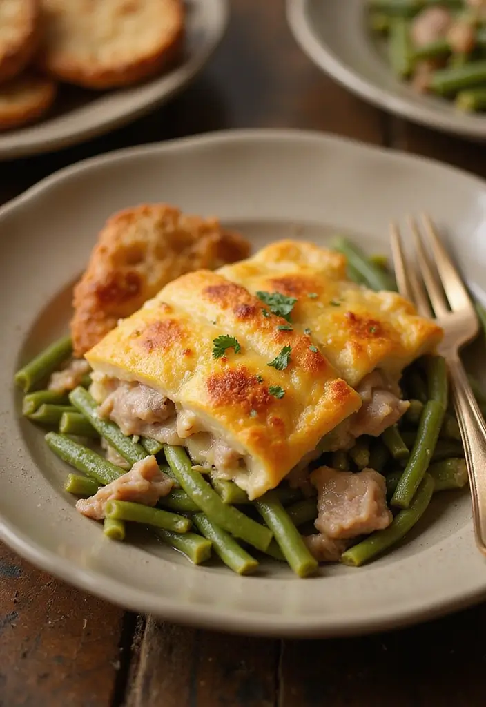 26 Ground Pork Recipes That Turn Simple Into Spectacular - 25. Pork and Green Bean Casserole