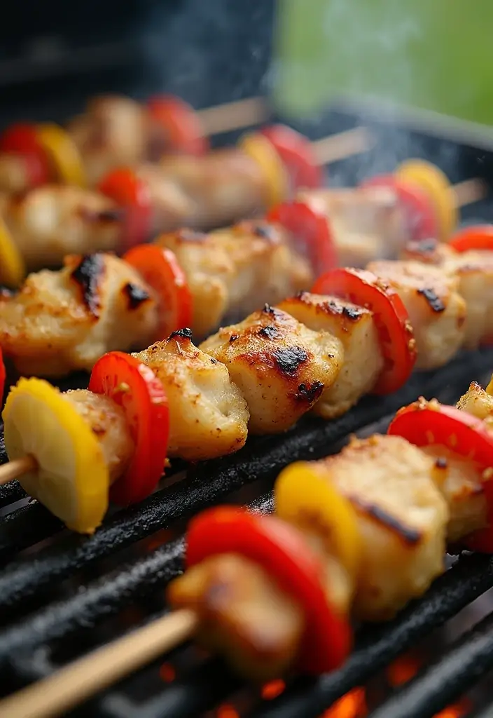 26 Ground Pork Recipes That Turn Simple Into Spectacular - 26. Lemon Garlic Pork Skewers