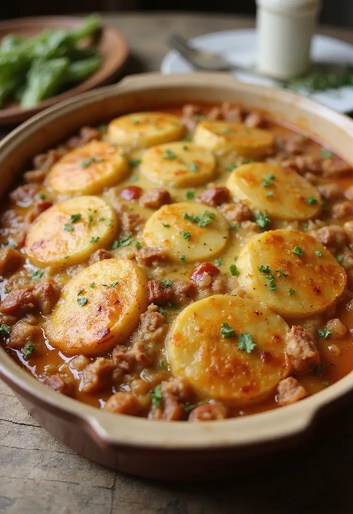26 Ground Pork Recipes That Turn Simple Into Spectacular - 9. Pork and Potato Casserole