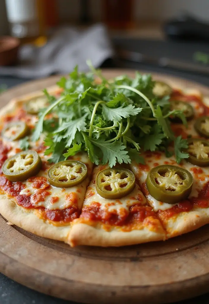 27 BBQ Chicken Pizza Recipes That Taste Like Pure Weekend - 3. BBQ Chicken Pizza with Jalapeños