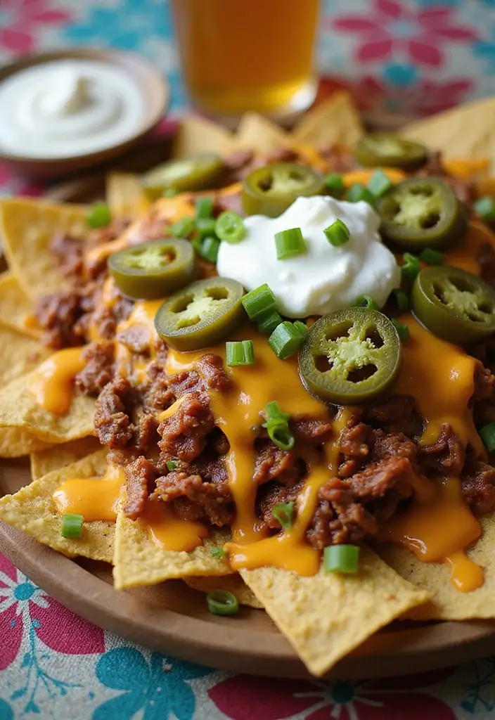 27 BBQ Pulled Beef Recipes That Reinvent Sandwich Night - 12. BBQ Pulled Beef Nachos