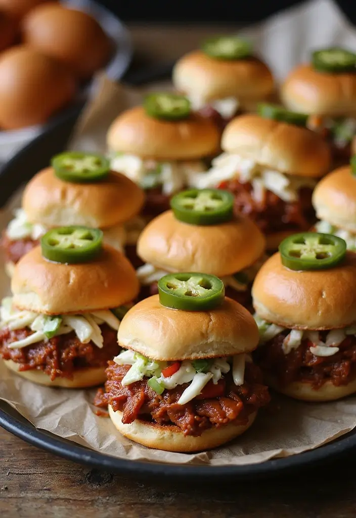 27 BBQ Pulled Beef Recipes That Reinvent Sandwich Night - 8. BBQ Pulled Beef Sliders