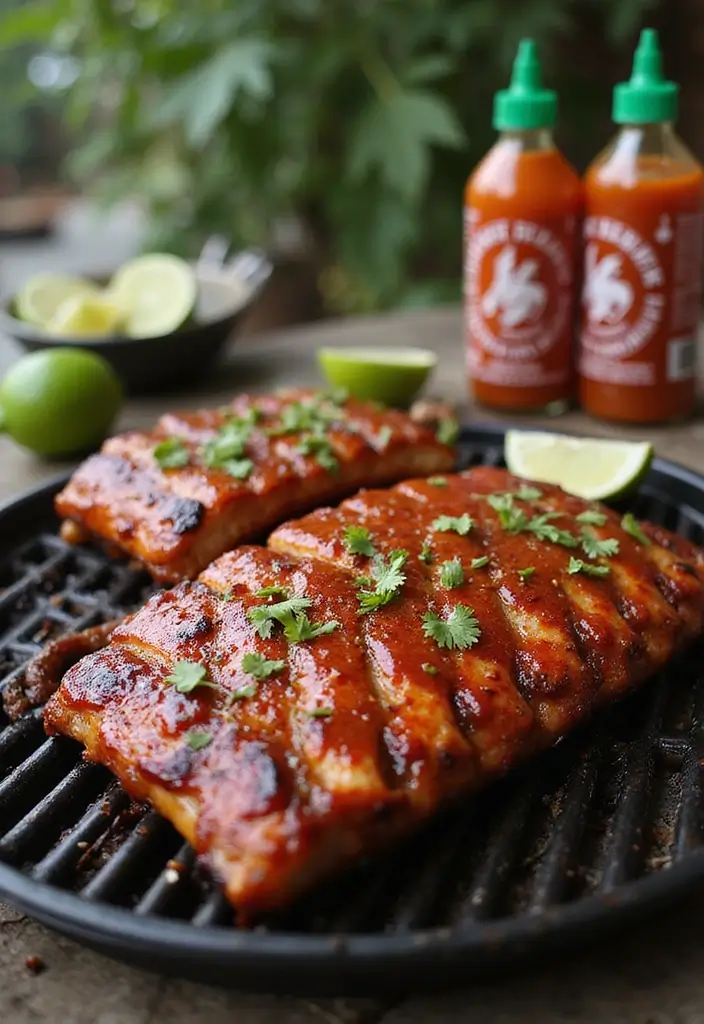 27 Juicy Baby Back Rib Recipes That Drip With Flavor - 18. BBQ Sriracha Lime Ribs