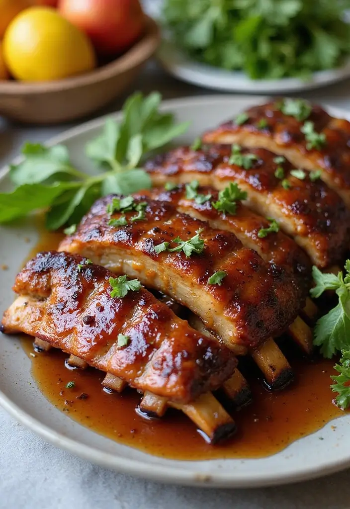 27 Juicy Baby Back Rib Recipes That Drip With Flavor - 2. Honey Garlic Glazed Ribs