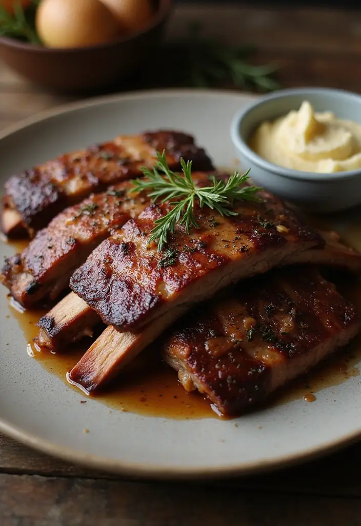 27 Juicy Baby Back Rib Recipes That Drip With Flavor - 23. BBQ Vermeer Style Ribs