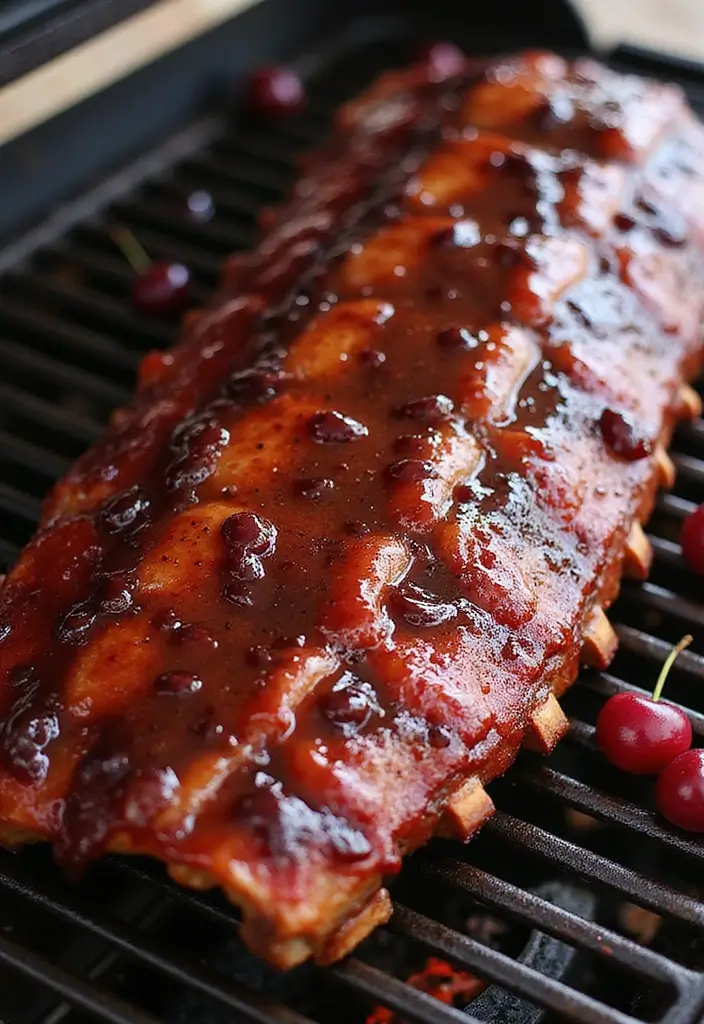 27 Juicy Baby Back Rib Recipes That Drip With Flavor - 25. Cherry Cola Baby Back Ribs