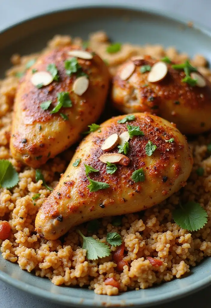 27 Juicy Chicken Thigh Recipes That Never Fail at Dinner - 16. Moroccan Spiced Chicken Thighs