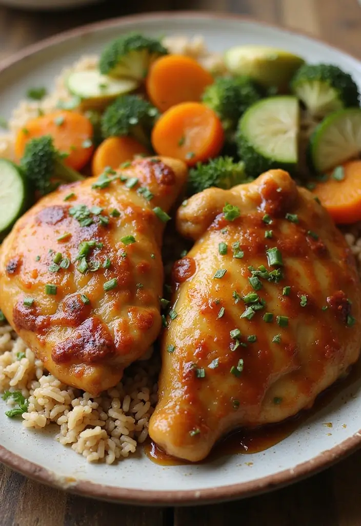 27 Juicy Chicken Thigh Recipes That Never Fail at Dinner - 21. Orange Ginger Chicken Thighs