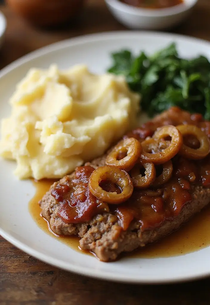 27 Juicy Meatloaf Recipes That Taste Like Home - 16. Meatloaf with Caramelized Onions