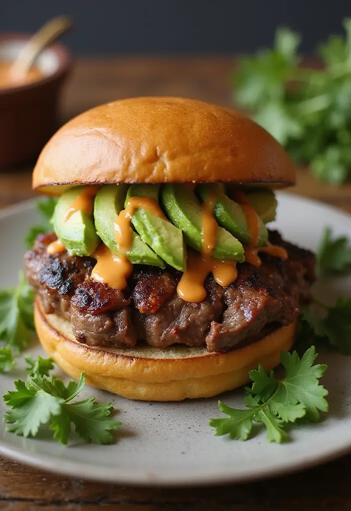 27 Ribeye Steak Sandwiches That Redefine Comfort Food - 11. Ribeye Steak Sandwich with Avocado and Chipotle Mayo