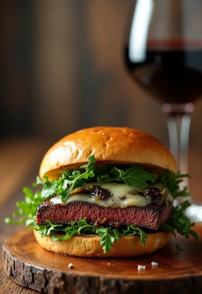 27 Ribeye Steak Sandwiches That Redefine Comfort Food - 9. Ribeye and Blue Cheese Sandwich