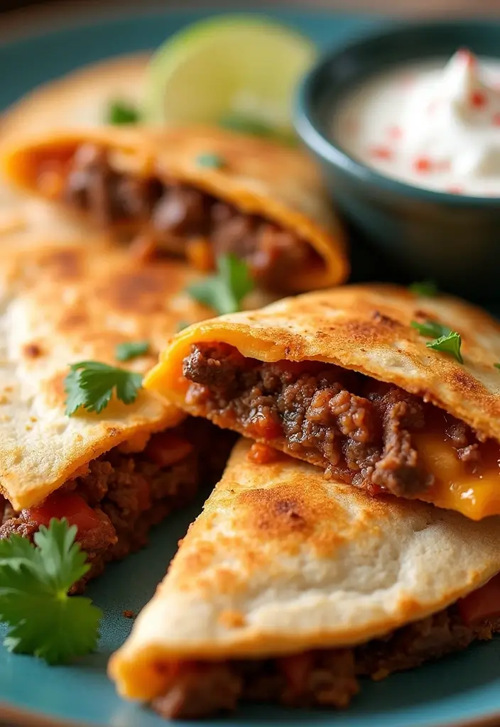 27 Smoked Brisket Recipes That Define BBQ Perfection - 15. Brisket Quesadillas