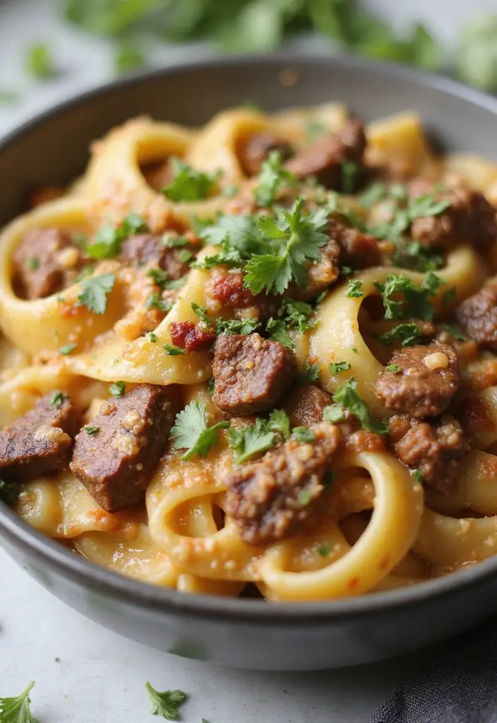 27 Smoked Brisket Recipes That Define BBQ Perfection - 16. Smoked Brisket Pasta