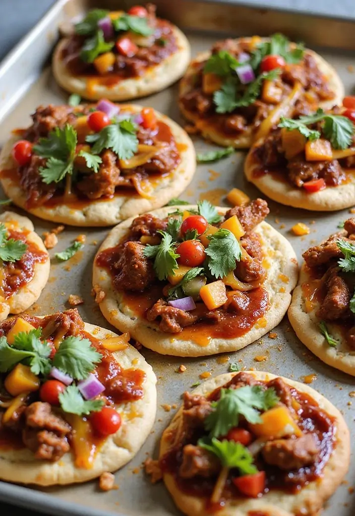 27 Smoked Brisket Recipes That Define BBQ Perfection - 17. Brisket Flatbread Pizzas