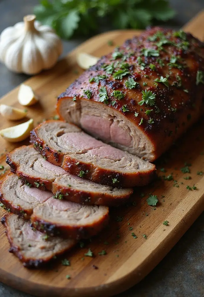 27 Smoked Brisket Recipes That Define BBQ Perfection - 6. Garlic Herb Brisket