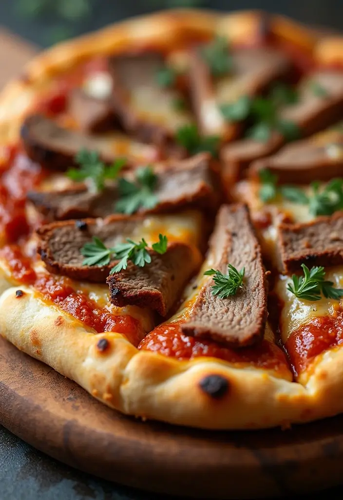 28 BBQ Brisket Recipes That Guests Will Never Forget - 11. BBQ Brisket Pizza