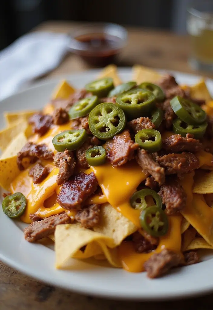 28 BBQ Brisket Recipes That Guests Will Never Forget - 19. BBQ Brisket Nachos