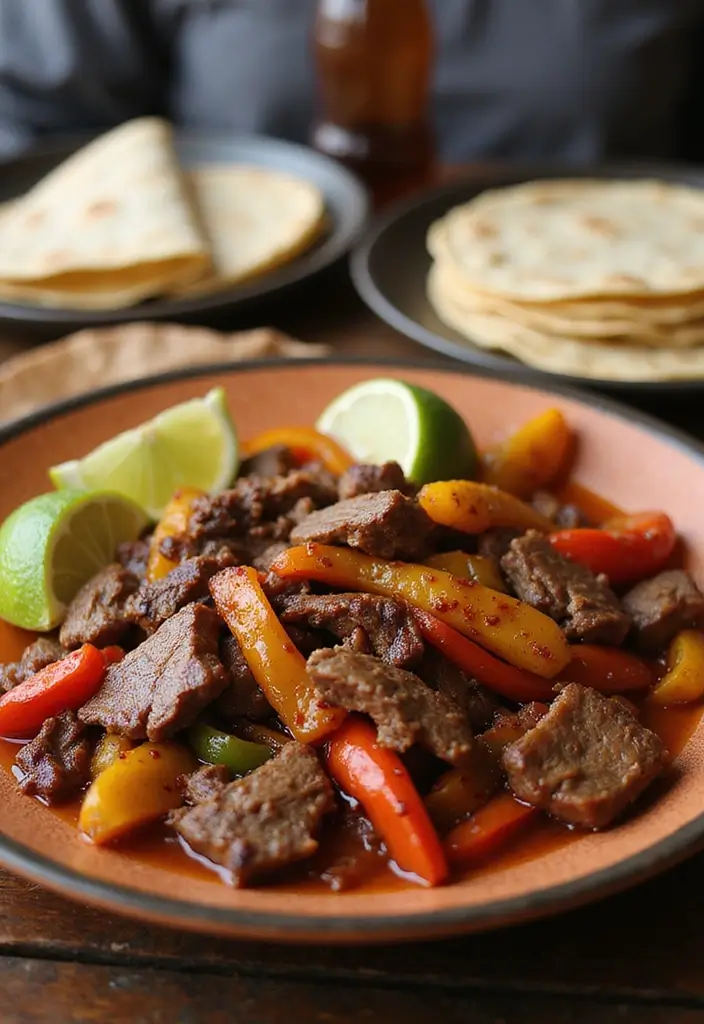28 BBQ Brisket Recipes That Guests Will Never Forget - 20. BBQ Brisket Fajitas