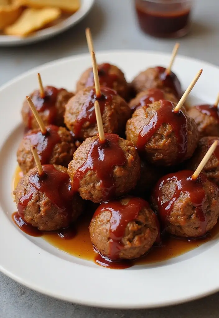 28 BBQ Brisket Recipes That Guests Will Never Forget - 21. BBQ Brisket Meatballs