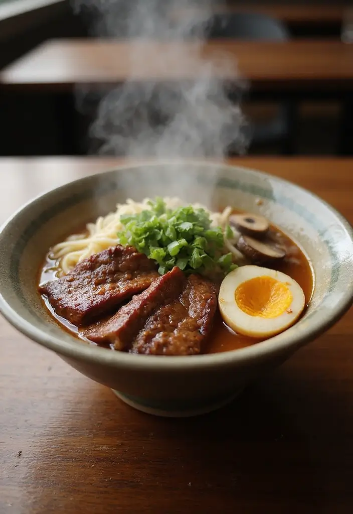 28 BBQ Brisket Recipes That Guests Will Never Forget - 26. BBQ Brisket Ramen