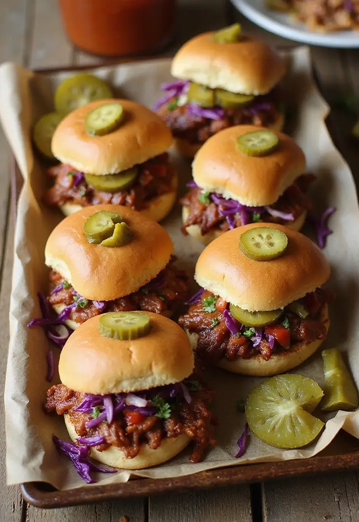 28 BBQ Brisket Recipes That Guests Will Never Forget - 6. BBQ Brisket Sliders