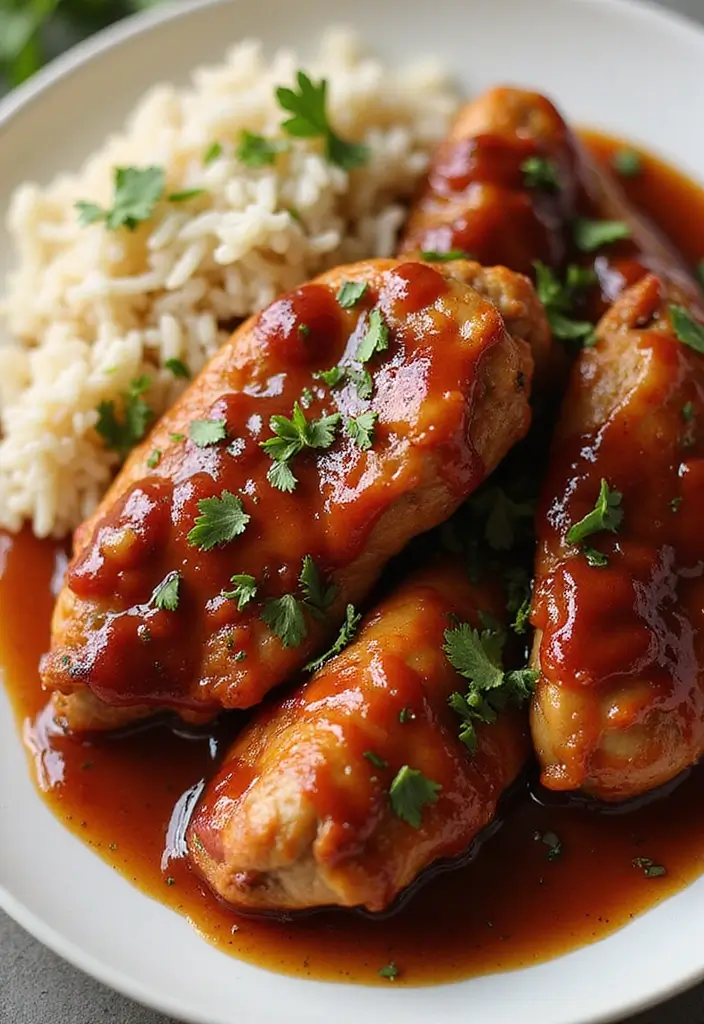 28 BBQ Chicken Thigh Recipes That Taste Like Pure Grill Magic - 13. Sweet and Tangy BBQ Chicken Thighs