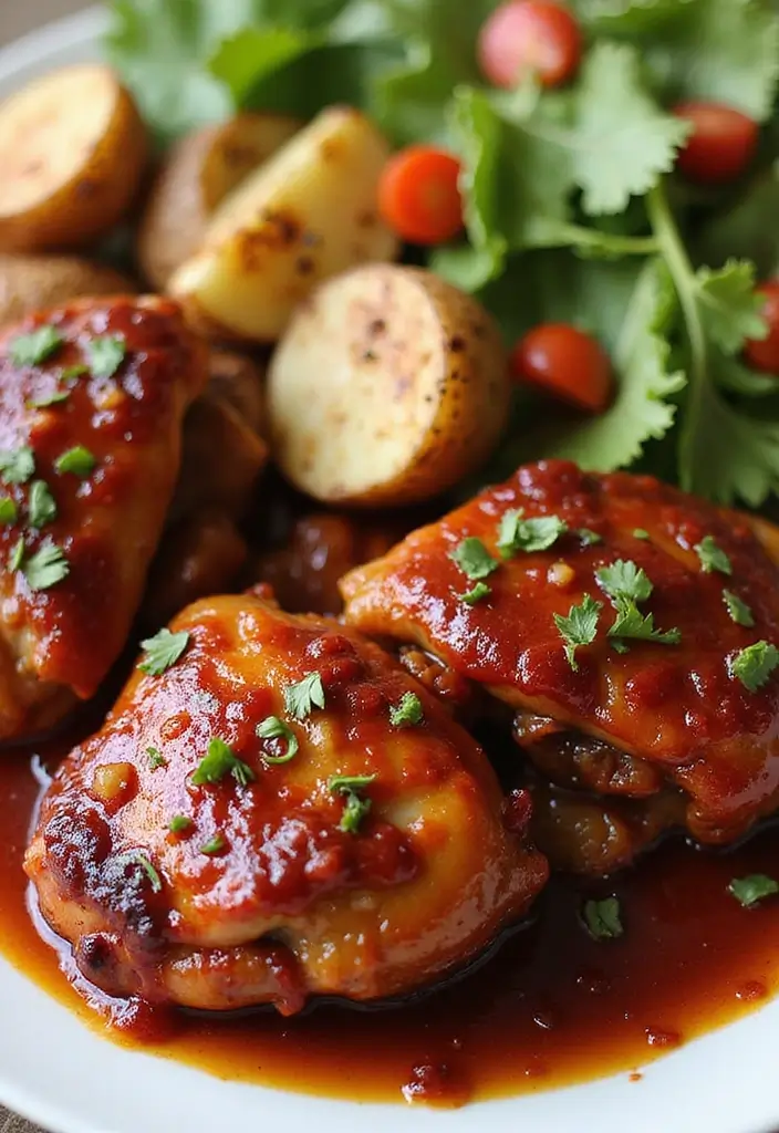 28 BBQ Chicken Thigh Recipes That Taste Like Pure Grill Magic - 14. Smoky Paprika BBQ Chicken Thighs