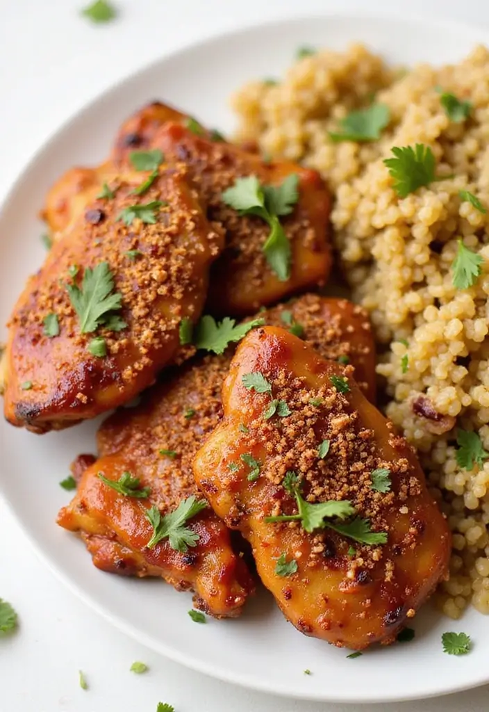 28 BBQ Chicken Thigh Recipes That Taste Like Pure Grill Magic - 16. BBQ Almond Chicken Thighs