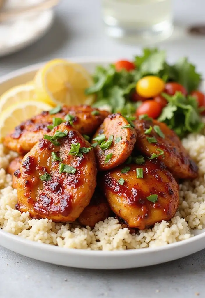 28 BBQ Chicken Thigh Recipes That Taste Like Pure Grill Magic - 25. BBQ Orange Ginger Chicken Thighs