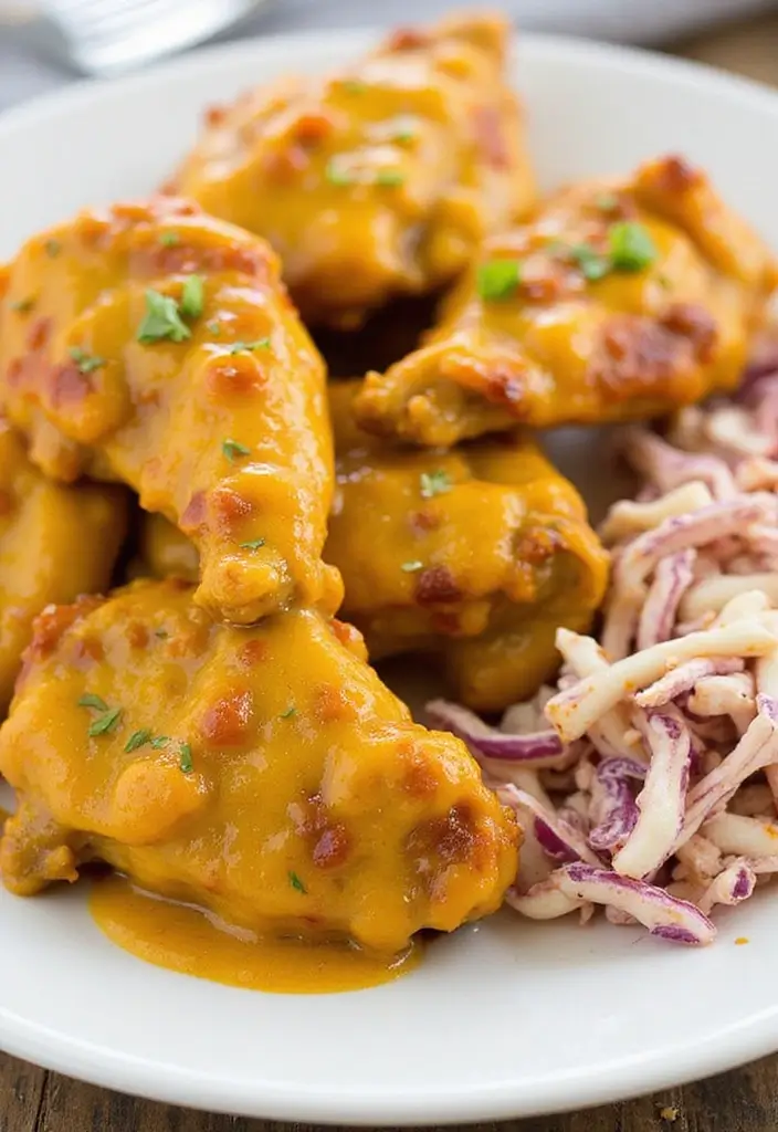 28 BBQ Chicken Thigh Recipes That Taste Like Pure Grill Magic - 7. Carolina Mustard BBQ Chicken Thighs