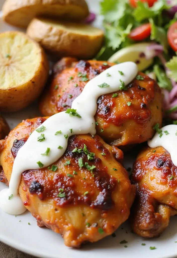 28 BBQ Chicken Thigh Recipes That Taste Like Pure Grill Magic - 8. BBQ Ranch Chicken Thighs
