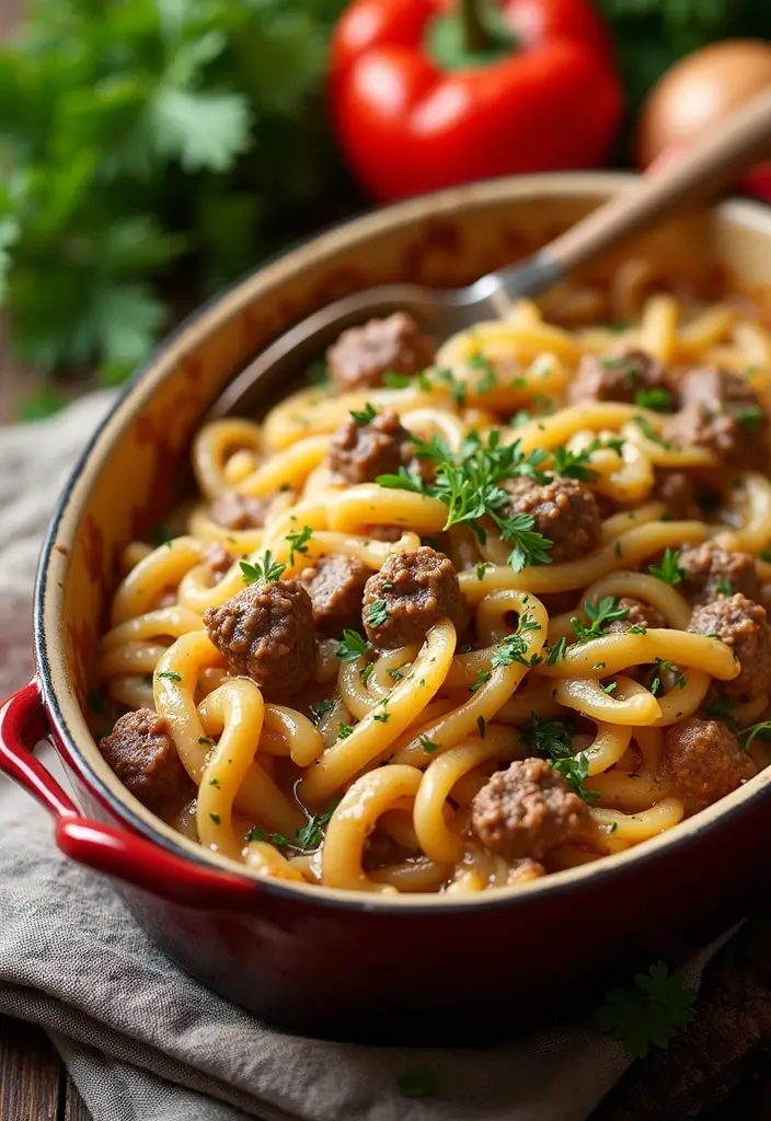 28 Comforting Meat Casserole Recipes That Warm the Table - 1. Beef Stroganoff Casserole