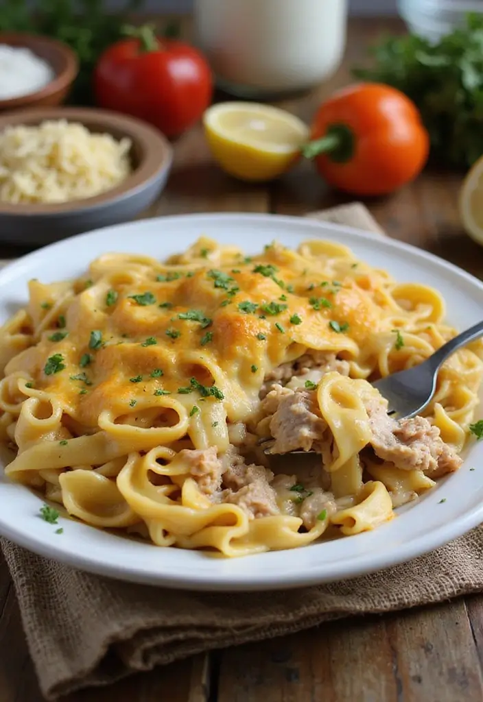 28 Comforting Meat Casserole Recipes That Warm the Table - 13. Tuna Noodle Casserole